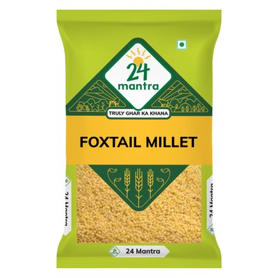24 Mantra Foxtail Millet, 500 Grams