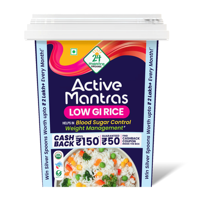 24 Mantra Org Low Gi Rice, 10 Lb