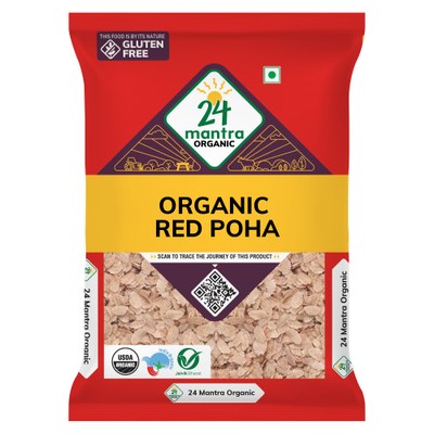 24 Mantra Org Red Poha, 2 Lb