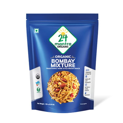 24 Mantra Organic Bombay Mixture, 150 Grams