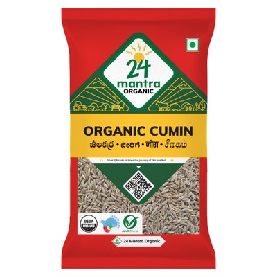 24 Mantra Organic Cumin Seeds, 7 Oz