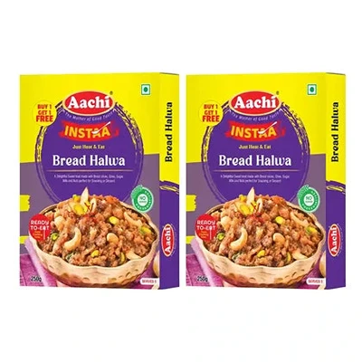 Aachi Bread Halwa (Just Heat & Eat), 250 Grams
