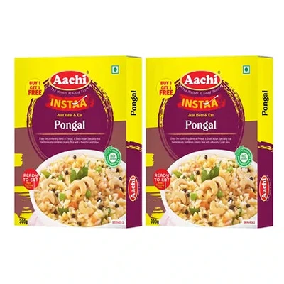 Aachi Pongal (Just Heat & Eat), 300 Grams