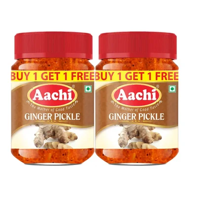 Aachi Ginger Pickle, 300 Grams