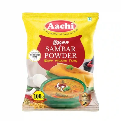 Aachi Idicha Sambar Powder, 100 Grams