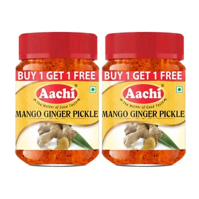 Aachi Mango Ginger Pickle, 200 Grams