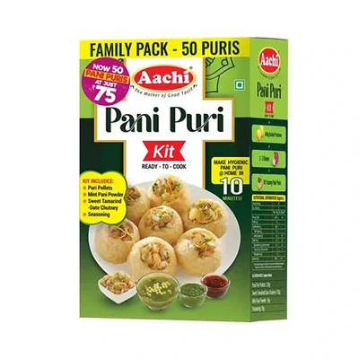 Aachi Pani Puri Kit, 155 Grams