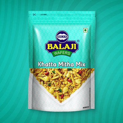 Balaji Khatta Mitha Mix, 500 Grams