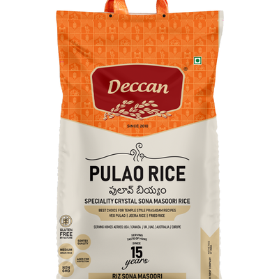 Deccan Pulav Rice, 10 Lb