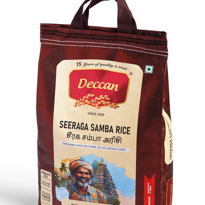 Deccan Seeraga Samba Rice, 10 Lb