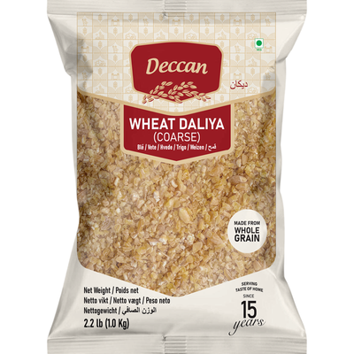 Deccan Wheat Rava Coasre, 4 Lb