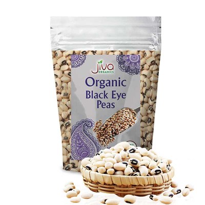 Jiva Organic Black Eye Peas, 4 Lb