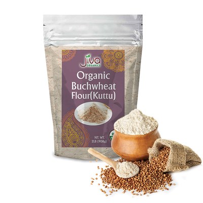 Jiva Organic Buchwheat Flour, 2 Lb