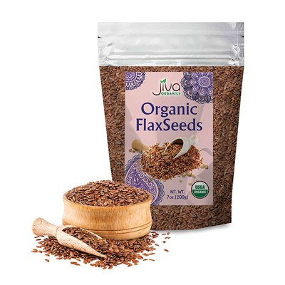 Jiva Organic Flax Seeds, 200 Grams
