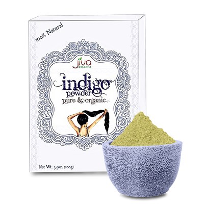 Jiva Organic Indigo Powder, 100 Grams