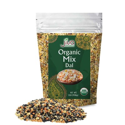 Jiva Organic Mix Dal, 2 LB