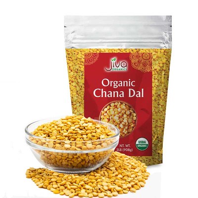 Jiva Organic Org Chana Dal, 4 Lb