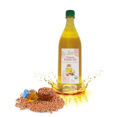 Jiva Organic Peanut Oil, 1 Litre