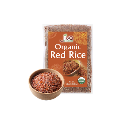 Jiva Organic Red Rice, 10 Lb
