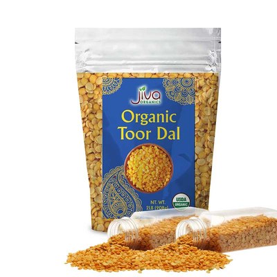 Jiva Organic Toor Dal, 2 LB