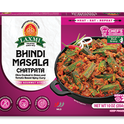 Laxmi Bhindi Masala Chatpata Frozen, 284 Grams