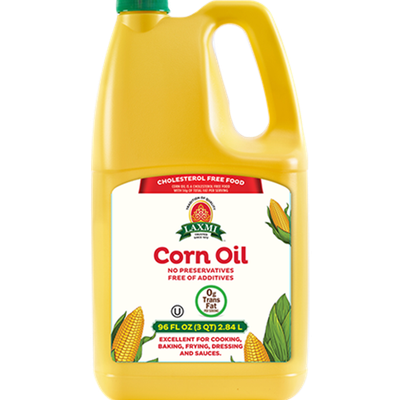 Laxmi Corn Oil, 96 Oz