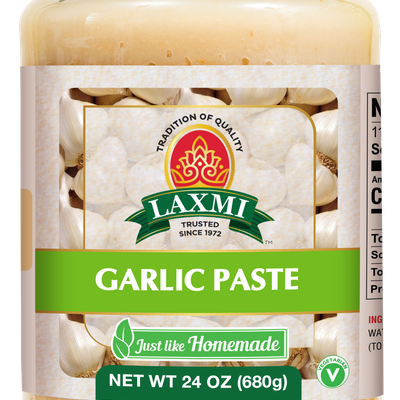 Laxmi Garlic Paste, 9 Oz