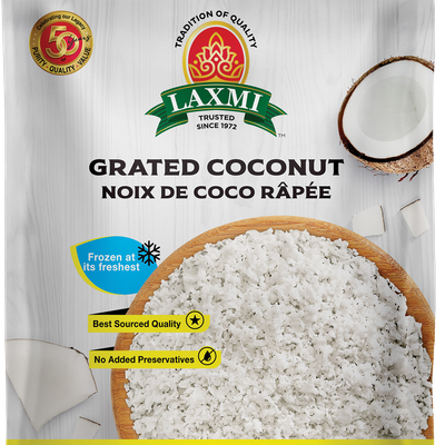 Laxmi Grated Coconut Frozen, 1.2 Kg