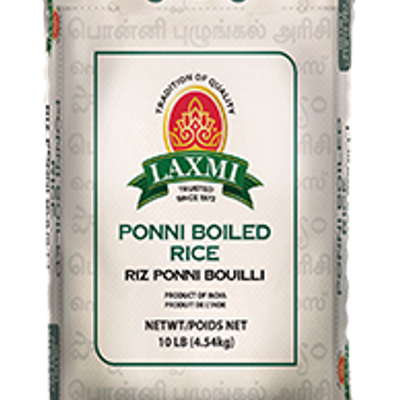 Laxmi Ponni Boiled  Rice, 20 Lb