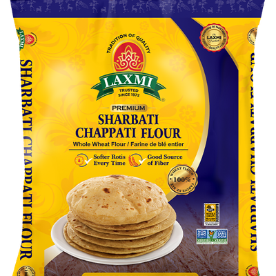 Laxmi Sharbati Chappati Flour, 20 Lb