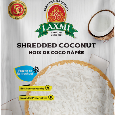 Laxmi Shredded Coconut Frozen, 400 Grams