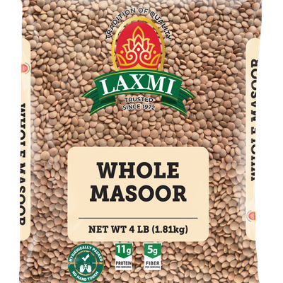 Laxmi Whole Masoor, 4 Lb