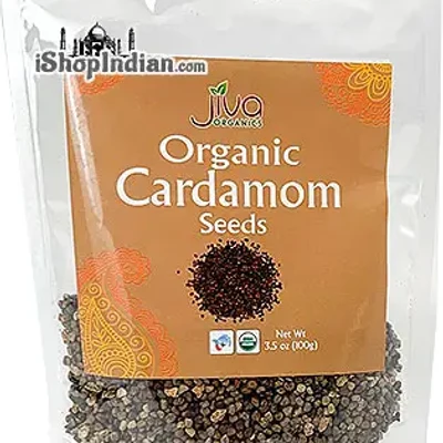 Jiva Org Cardamom Seeds, 3.5 Oz