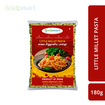 SDPMart Little Millet Pasta 180 Gms