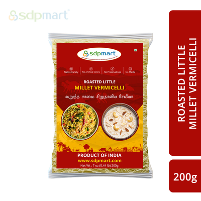 SDPMart Roasted Little Millet Vermicelli 200 Gms