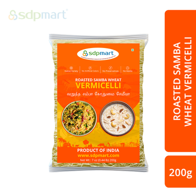 SDPMart Roasted Samba wheat Vermicelli 200 Gms