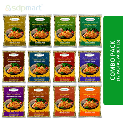 COM 10 - SDPMart Millet pasta 12 Ct