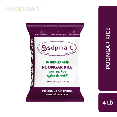 SDPMart Premium Poongar Rice 4 LB