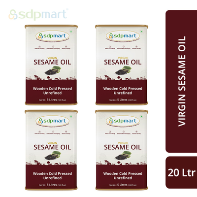 Combo - 20 Ltr - SDPMart Virgin Sesame Oil