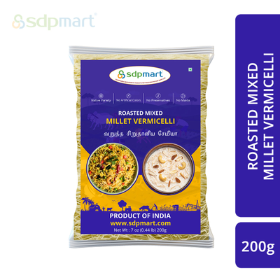 SDPMart Roasted Mixed Millet Vermicelli 200 Gms