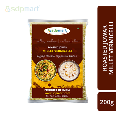 SDPMart Roasted Jowar Millet Vermicelli 200 Gms