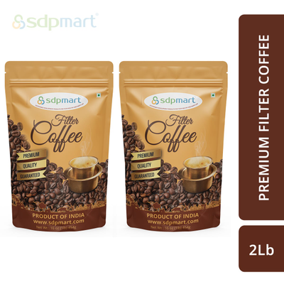 SDPMart Premium Natural Filter Coffee Powder 2 LB
