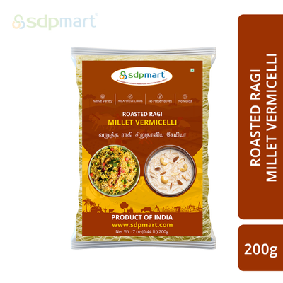 SDPMart Roasted Ragi Millet Vermicelli 200 Gms